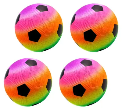 Obrázek produktu pro Nafukovací fotbal pro děti s duhovým designem