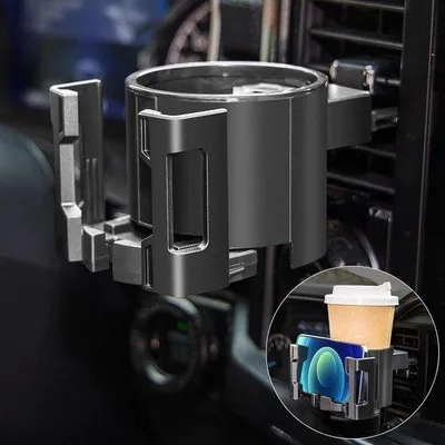 Immagine prodotto di Portabevande per auto, regolabile, per bevande calde e fredde, universale