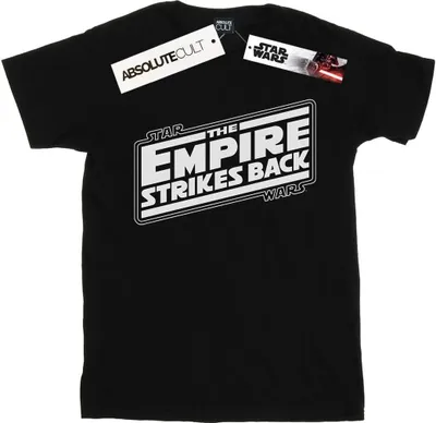 Produktbild von Star Wars - "The Empire Strikes Back" T-Shirt für Herren BI46709 (5XL) (Schwarz)