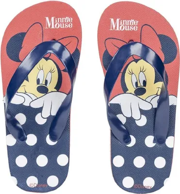 Produktbild von Disney Minnie Mouse Kinder Flip-Flops – Bequeme Zehentrenner für Strand & Sommer 24/25