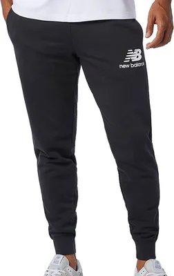 Produktbild von NEW BALANCE NB Essentials Stacked Logo Sweatpan BK BK S