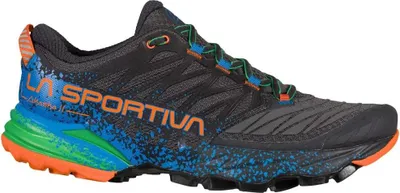 Obrázek produktu pro Akasha II, La Sportiva Mountain Running® Footwear, 41.5, Carbon/Flame (Grey) - La Sportiva