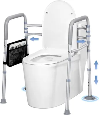 Immagine prodotto di Elzusha - Rialzo per WC regolabile, ideale per anziani