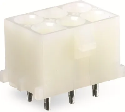 Produktbild von Leiterplatten-Stecker SUPU Serie B (B13633210), 3x2-polig