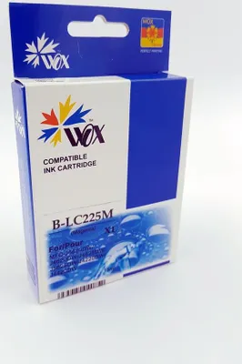 Image de Cartouche d'encre Wox Magenta Brother LC 225M, remplacement pour LC225XLM