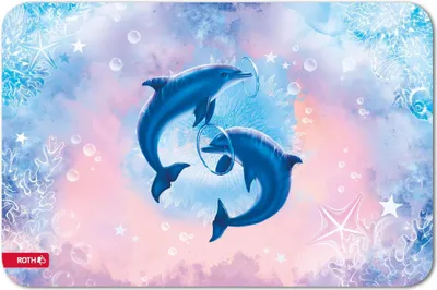 Obrázek produktu pro Stolní podložka ROTH "Dolphins" Imitace kůže