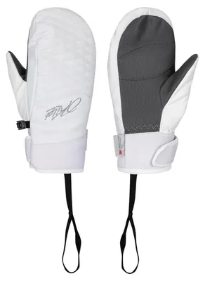 Productafbeelding van Skihandschoenen voor dames, merk KILPI, model DEVINE-W, artikelnummer UL0701KI, kleur: wit, maat: L