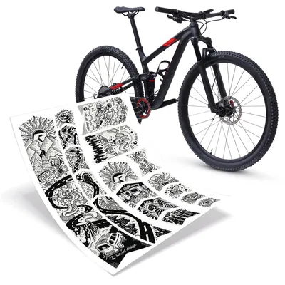 Productafbeelding van Riesel Design - Beschermfolie Tape3000 voor mountainbikes en e-mountainbikes, extra sterk
