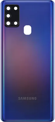 Produktbild von Samsung, Ersatzteil Akkudeckel (Rückseite) für Samsung Galaxy A21s, Blau