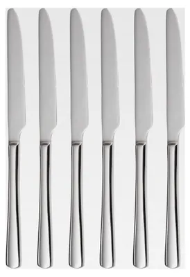 Produktbild von Tafelmesser 6er Set, Edelstahl, Serie SYLT