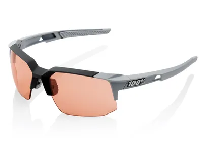 Produktbild von 100% SPEEDLAB Fahrradsonnenbrille - SPEEDCOUPE - Grau/Orange
