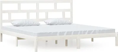 Obrázok produktu pre vidaXL Posteľ z masívu biela borovica 200x200 cm