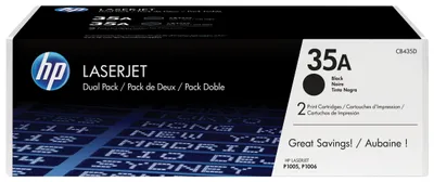 Produktbild von Tonery - Multi Pack HP č.35A - CB435AD (Černý - black)