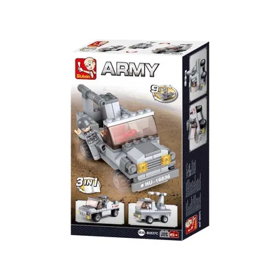 Obrázek produktu pro Sluban Army 9into1 Raketové vozidlo 3v1 M38-0537C