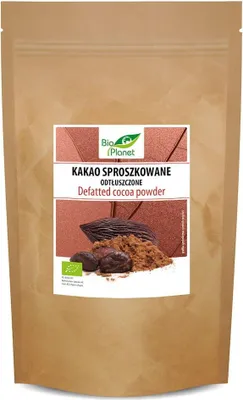 KAKAO SPROSZKOWANE ODTŁUSZCZONE BIO 200 g - BIO PLANET