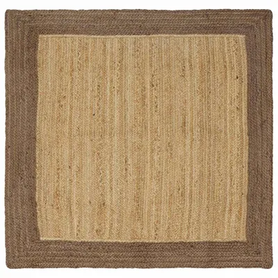 Immagine prodotto di Tappeti vidaXL Grigio 160 x 160 cm Juta