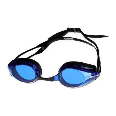 Produktbild von arena Tracks Unisex Wettkampf-Schwimmbrille für Erwachsene, Schwimmbrille mit Antibeschlag-Gläsern, UV-Schutz, 4 Austauschbare Nasenstege, Silikondichtungen