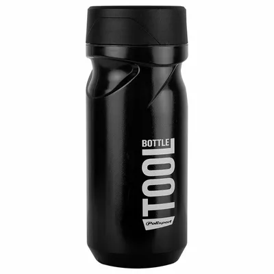 Produktbild von POLISPORT Werkzeugflasche Schraubverschluss Schwarz 600ml