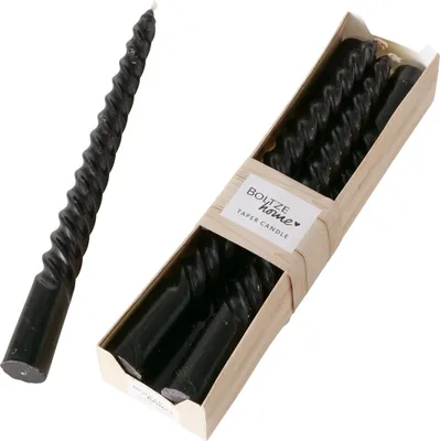 Produktbild von Boltze Twisto, Rund, Schwarz, 7 h, 6 Stück(e)