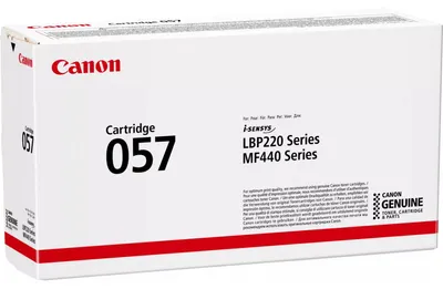 Zdjęcie produktu dla Canon 057, 3100 stron(y), Czarny, 1 szt.
