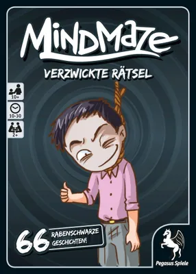 Produktbild von MindMaze - Verzwickte Rätsel: Rabenschwarze Geschichten