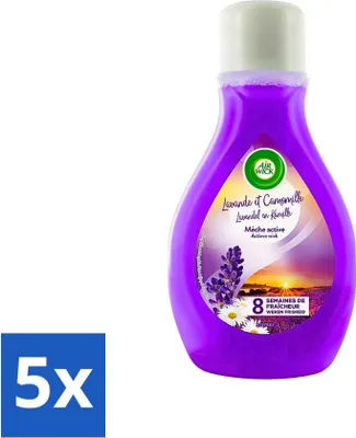 Image de Désodorisant Air Wick Active Wick – Lavande & Camomille – 375 ml - Pack économique - 5 pièces