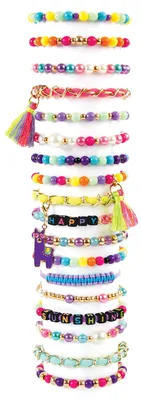 Produktbild von Make it Real Mega Jewellery Studio, Schmuck-Bastelset für Kinder, 8 Jahr(e), Kunststoff, Mehrfarbig, 872 Stück(e)