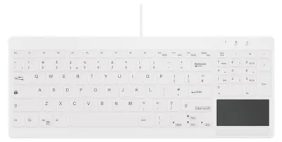 Produktbild von Contour Design Active Key AK-C7412, Kabelgebunden, USB, Scherenschalter, Weiß
