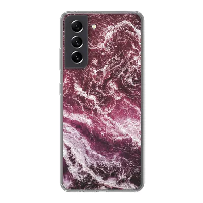 Produktbild von MuchoWow® Handyhülle Schutzhülle Hülle für Samsung Galaxy S21 FE Marmor - Naturstein - Mineralien Silikon Softcase Handy Hülle - Mobiltelefonhülle