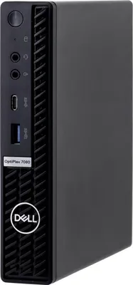 Zdjęcie produktu dla Dell Optiplex 7080 Micro I5-10500t/16gb/256gb Ssd Desktop-pc Refurbished One Size / EU Plug 220V One Size