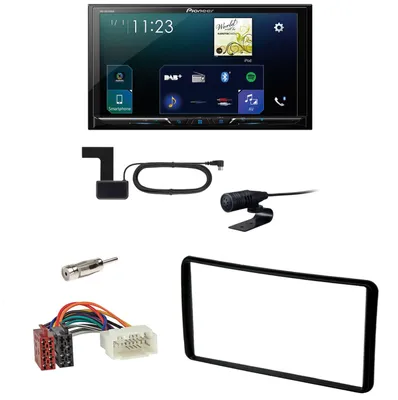 Produktbild von Pioneer SPH-DA230DAB CarPlay Android Auto USB Einbauset für Suzuki Jimny FJ
