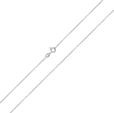 Image de Chaine Boîte Femme Or Blanc 375/1000 - 51cm; TRS13992L209KW