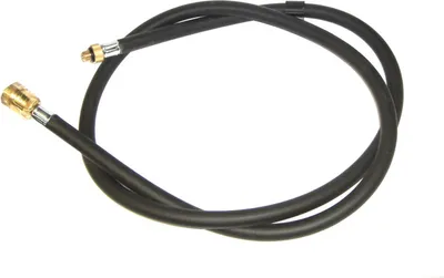 Produktbild von SKS 2184-10137 Pumpenschlauch für Rennkompressor mit Messingnippel SV, schwarz