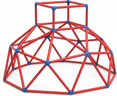 Obrázok produktu pre Preliezačka Monkey bar hracia veža s nosnosťou do 70 kg, farba: Monkey bar červená