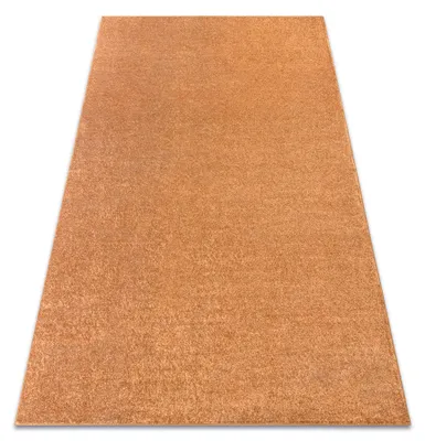 Image de TAPIS - MOQUETTE SANTA FE or 80 plaine couleur unie jaune 100x150 cm