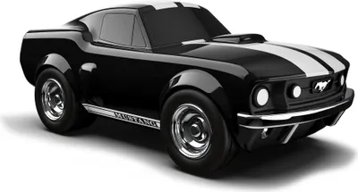 Image de Baghera Véhicule Jouet - Ford Mustang Noir