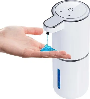Produktbild von Automatischer Seifenspender mit Infrarot, USB, 1500mAh, Wandmontage