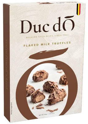 Produktbild von Duc d'O Flaked Milk Truffles 100g