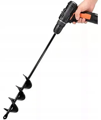 Produktbild von Gartenbohrer Bodenbohrer Erdbohrer Für Bohrmaschine 60X10