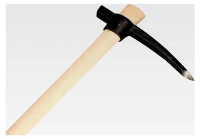 Produktbild von Keilhaue 1,5 kg mit Holzstiel - Spitzhacke, Pickel, Hacke, Pionierhacke, Flachhacke zum Auflockern harter Böden