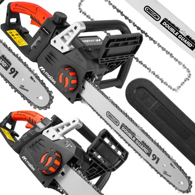 Image de Tronçonneuse électrique MalTec 3550W Tronçonneuse 40 cm de longueur de coupe 230 V lubrification automatique de la chaîne Tronçonneuse à bois Tronçonneuse pour arbres Frein de sécurité, Image générée par une IA