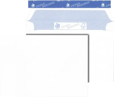 Obrázok produktu pre MAILmedia obálky Cygnus Excellence® DIN C6 bez okienka jasne biele lepidlo 500 ks.