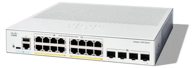 Produktbild von Cisco Catalyst 1300-16P-4X – Switch – L3 – verwaltet – 16 x 10/100/1000 (PoE+)