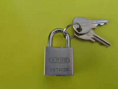 Produktbild von Abus Vorhangschloss Titalium 64TI20 Gleichschliessend