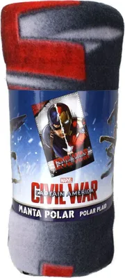Produktbild von Marvel Captain America Civil War Fleecedecke ca. 150 x 100 cm Decke