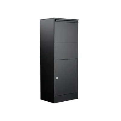 Produktbild von ALLUX 800 L Paket-Briefkasten Schwarz Ruko Schloss