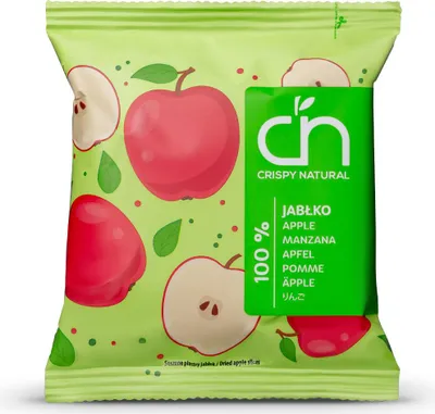 Obrázek produktu pro Chipsy z jabłka Crispy Natural przekąska 18 g