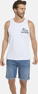 Image de Débardeur Jan Vanderstorm FELTON pour homme 3546 blanc 72/74