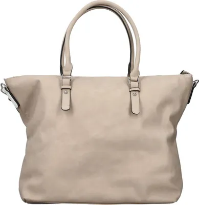 Produktbild von Rieker Damen Shopper Handtasche Schulterriemen Tragegriffe H1504, Farbe:Beige