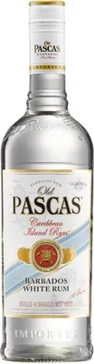 Produktbild von Old Pascas Caribbean Island White Rum 1000ml 37,5% Vol.